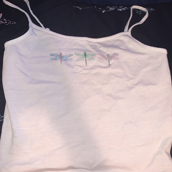 5/$25🦋 AE Graphic Crop Cami - Picture 4 of 4